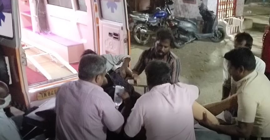 சாலை விபத்தில் கணவன், மனைவி உயிரிழப்பு.. மகள் கண்முன்னே நடந்த கொடூர சம்பவம்!