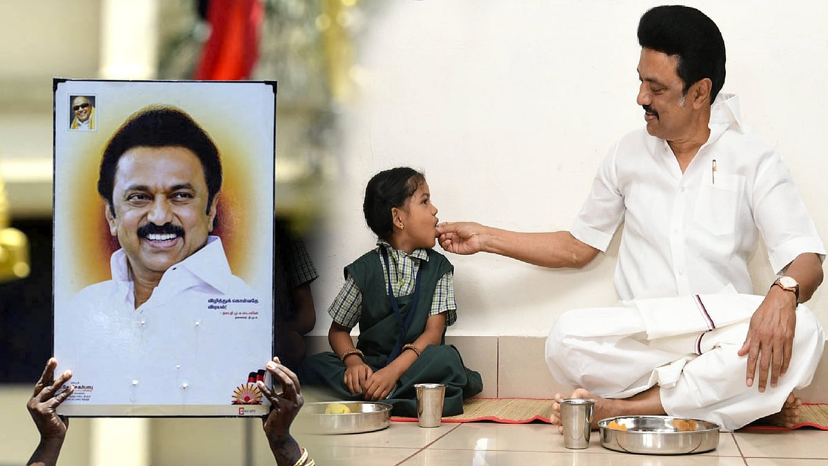 "தமிழ்நாட்டுக்கே அவர் ராஜாவா இருக்காரு.." :கொஞ்சும் மொழியில் முதல்வரை புகழ்ந்த பள்ளி சிறுமி - நெகிழ்ச்சி!