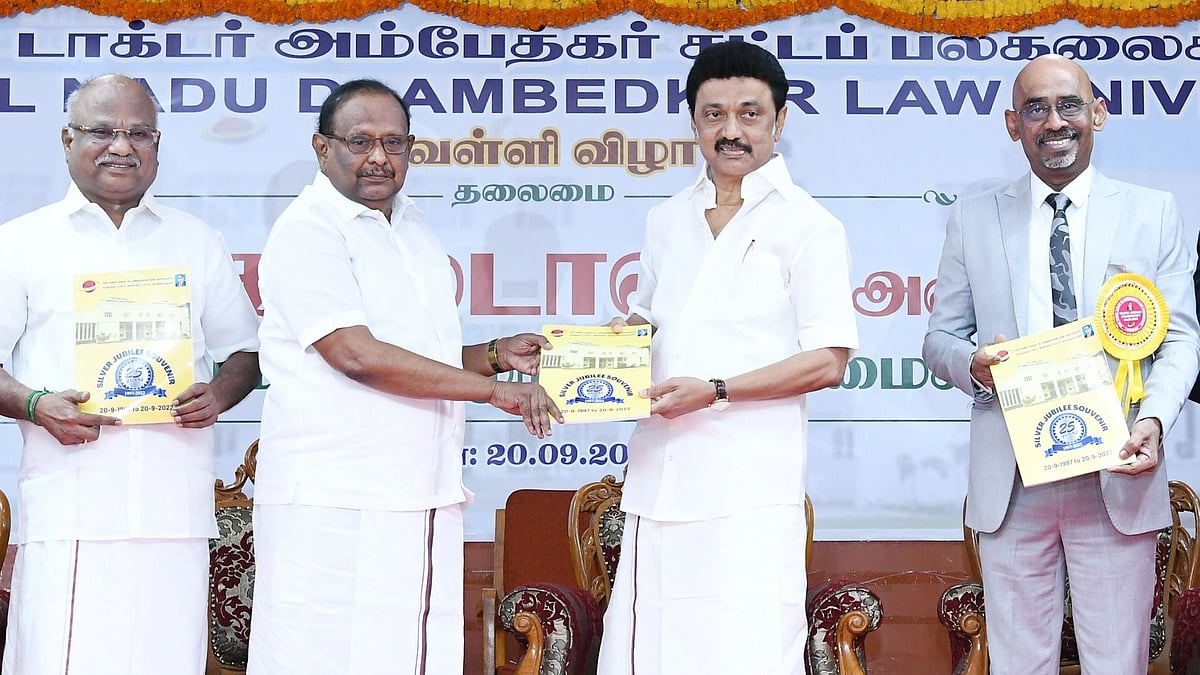 சமூகநீதியை நீங்கள் நிலைநாட்ட வேண்டும்.. அம்பேத்கர் சட்டப் பல்கலைக்கழக வெள்ளி விழாவில் முதலமைச்சர் பேச்சு!