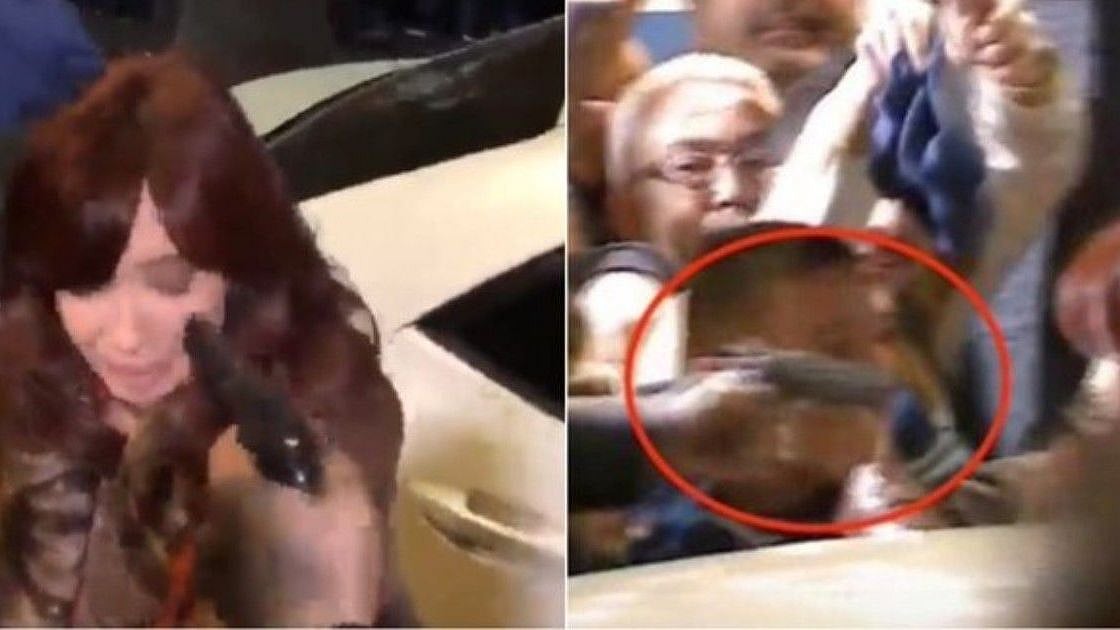 துப்பாக்கி சுடாததால் உயிர் தப்பிய அர்ஜெண்டினா துணை அதிபர்..  மக்கள் முன்னிலையில் நடந்த  பகீர் சம்பவம்!