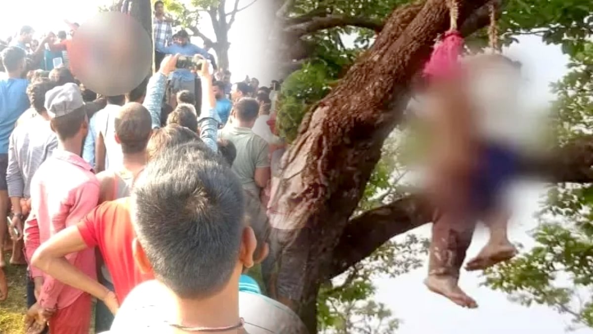 மரத்தில் தூக்கில் தொங்கியபடி மீட்கப்பட்ட சிறுமி.. கொலையா? உத்தரபிரதேசத்தில் தொடரும் கொடுமை !