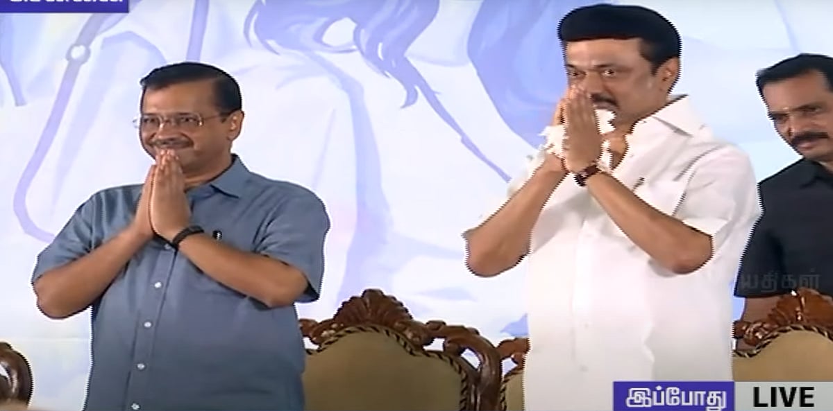 "'டெல்லியின் போராளி' அரவிந்த் கெஜ்ரிவால்.." - டெல்லி முதல்வருக்கு, தமிழக முதலமைச்சர் புகழாரம் !