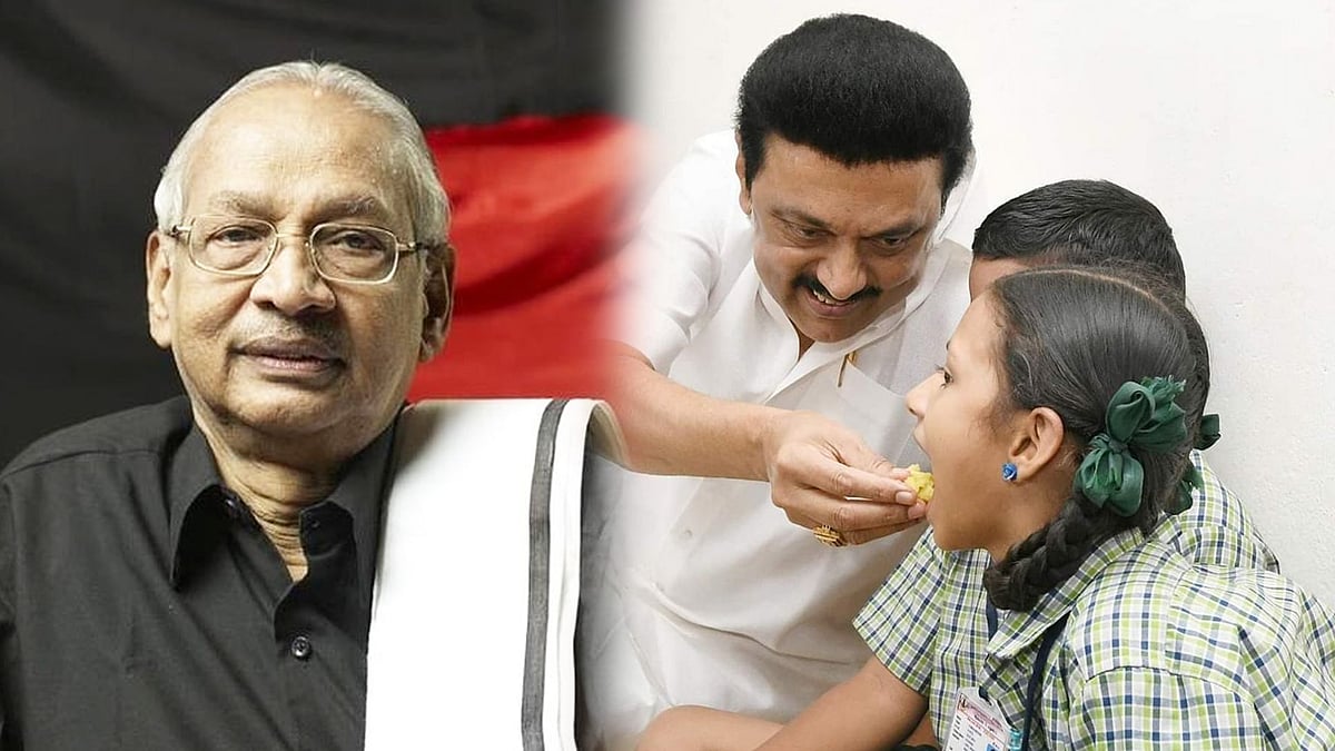 பள்ளிகளில் காலை சிற்றுண்டி.. 
இந்தியாவுக்கே வழிகாட்டும் ‘திராவிட மாடல்’ அரசு: கி.வீரமணி வரவேற்பு!