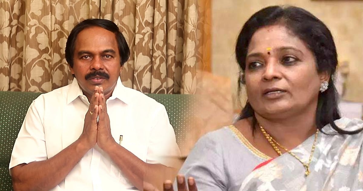 "சனாதனவாதிகளால் ஆடை அணியும் உரிமை மறுக்கப்பட்டதையும் சொல்லுங்கள்"- ஆளுநர் தமிழிசைக்கு அமைச்சர் பதிலடி !