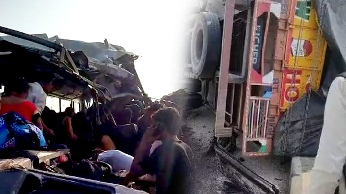 அரசு பேருந்து மீது வேகமாக மோதிய லோடு லாரி.. 3 பெண்கள் பரிதாப பலி - அதிகாலையில் நடந்த சோகம்!