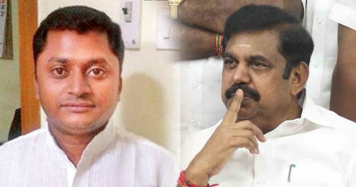 டெண்டர் மதிப்பை  உயர்த்தி ஊழல்.. எதிர்க்கட்சி தலைவர் பழனிசாமியின் உறவினர் மீது கர்நாடகாவில் வழக்கு ! 