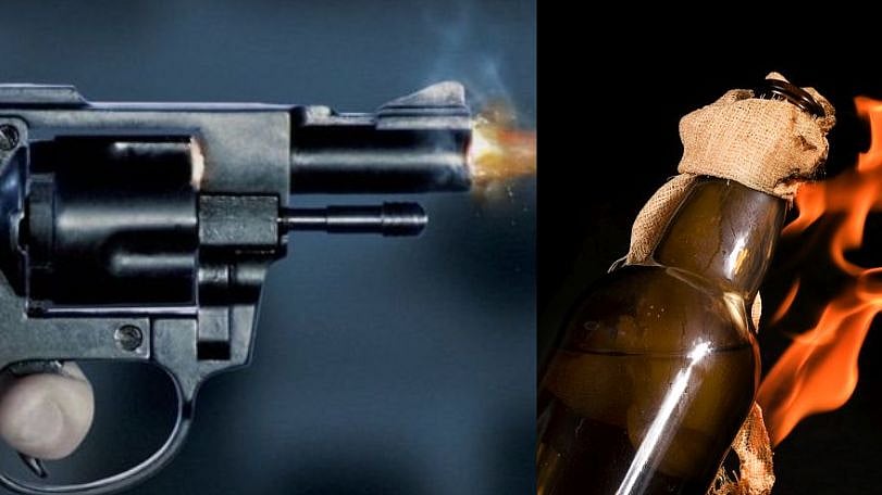 துப்பாக்கி குண்டு v/s பெட்ரோல் குண்டு.. அ.தி.மு.க, பா.ஜ.க-வின் வன்முறை அரசியலை நையாண்டி செய்த சிலந்தி!