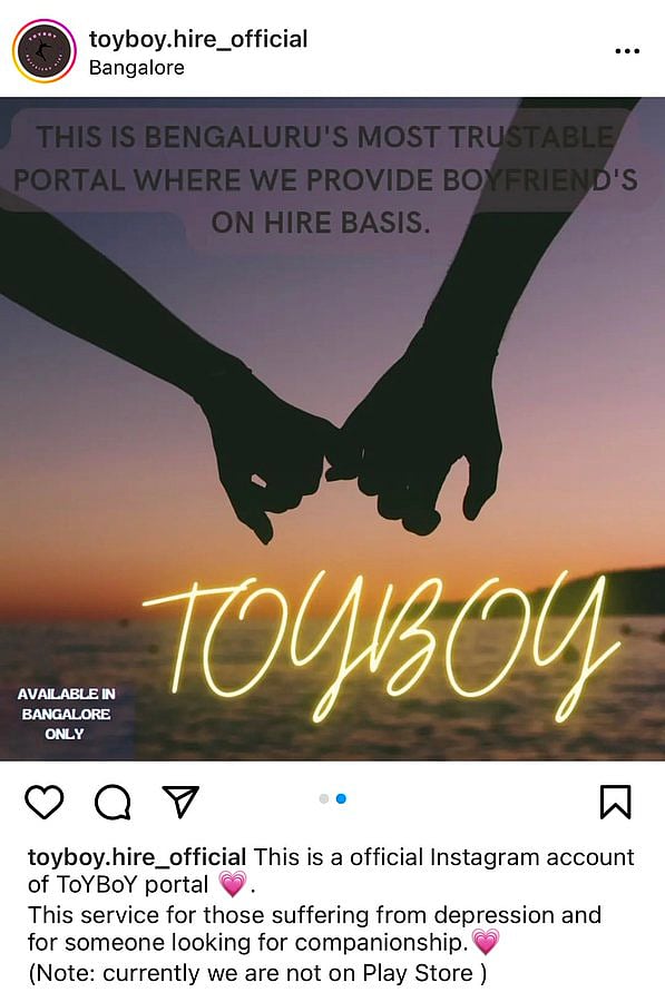 "BOYFRIENDS வாடகைக்கு விடப்படுவர்" - பெங்களூரை கலக்கும் புதிய செயலி.. பின்னணி என்ன ?