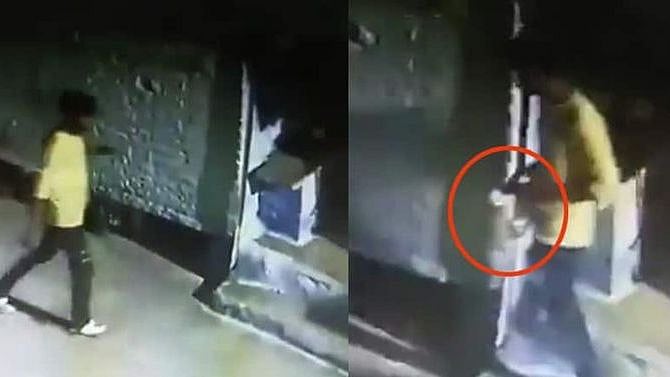 பெண்களின் உள்ளாடைகளை மட்டும் திருடும் வாலிபர்.. காரணம் என்ன?:  போலிஸாரிடம் சிக்கவைத்த CCTV: