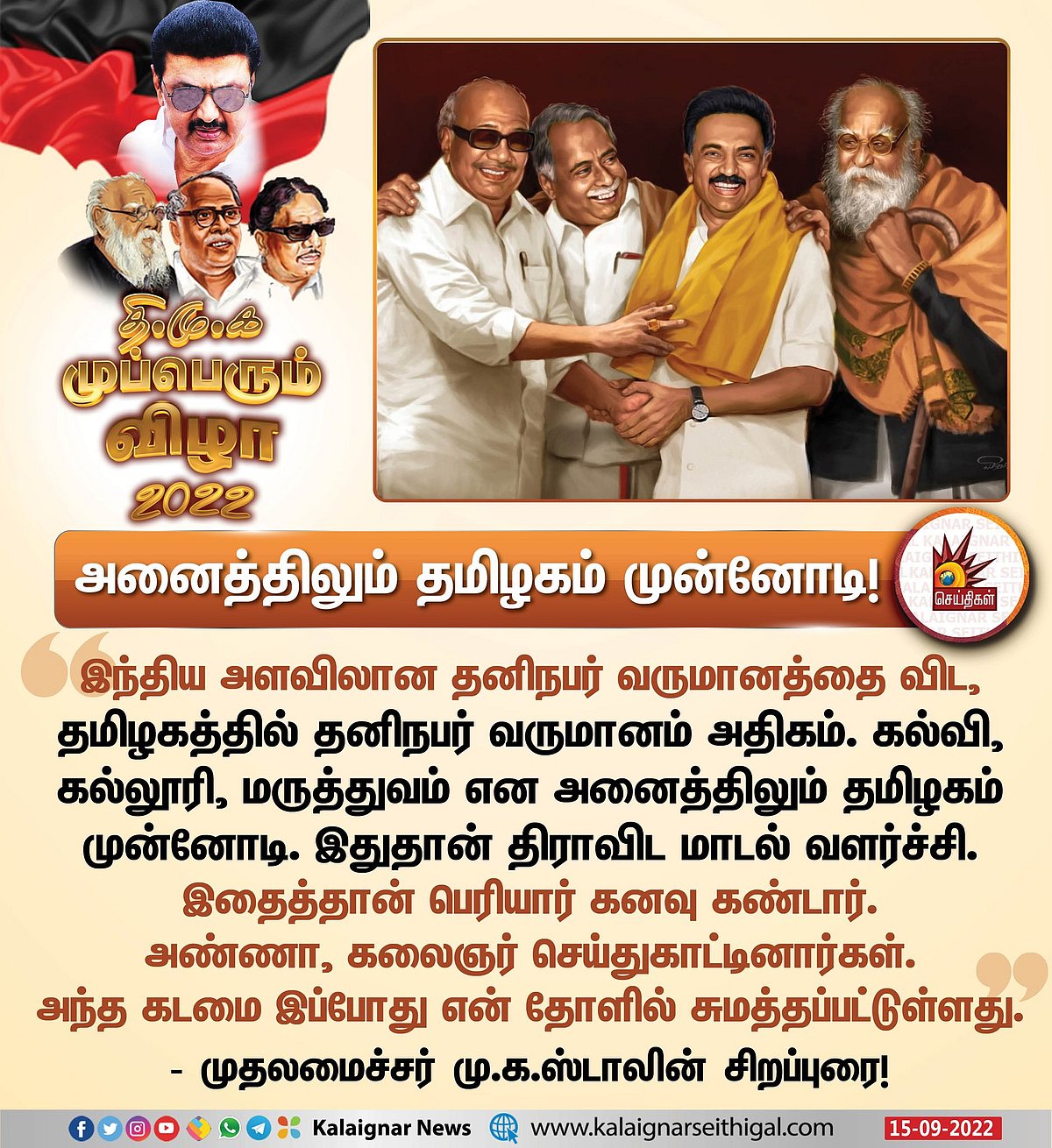 “லட்சோபலட்சம் தொண்டர்களின் உதிரத்தால் உருவானவன் நான்.. நாற்பதும் நமதே, நாடும் நமதே!”: முதலமைச்சர் சூளுரை!
