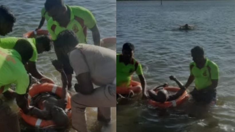 பேரனுக்கு நீச்சல் கற்றுக் கொடுத்த தாத்தாவுக்கு நேர்ந்த கொடூரம்.. உறவினர்கள் அதிர்ச்சி!