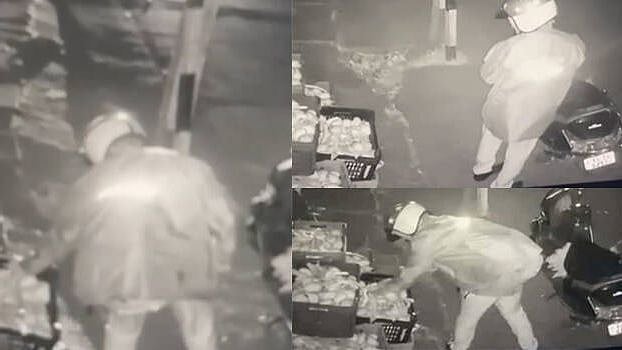 வீட்டிற்குச் செல்லும்போது சாலையோர கடையில் மாம்பழம் திருடிய கேரள போலிஸ்: காட்டிக் கொடுத்த CCTV!