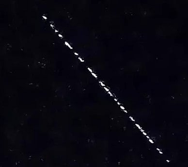 உசிலம்பட்டி அருகே வானில் தெரிந்த மர்ம உருவம்..  எலான் மஸ்கின் சாட்டிலைட்? : உண்மை என்ன?