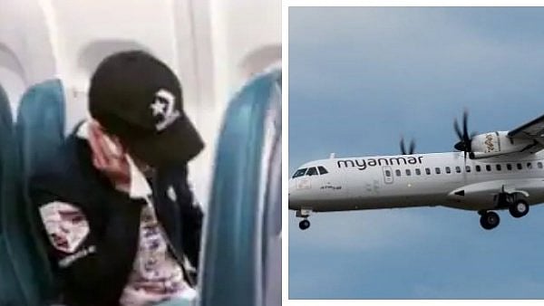 நடுவானில் விமானத்தை துளைத்த துப்பாக்கி குண்டு.. ஜன்னல் ஓரம் அமர்ந்திருந்த பயணிக்கு நேர்ந்த சோகம் !