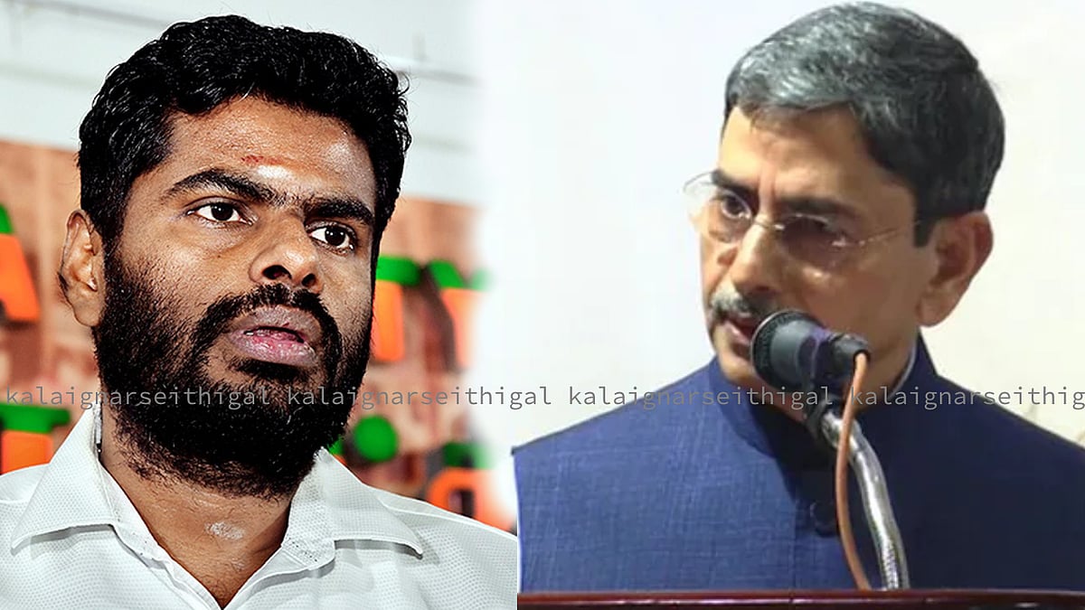 “அண்ணாமலை டம்மி.. ஆளுநர் பதவிக்கு தகுதி இல்லாதவர் RN.ரவி” : மனுஷ்யபுத்திரன் கடும் குற்றச்சாட்டு !