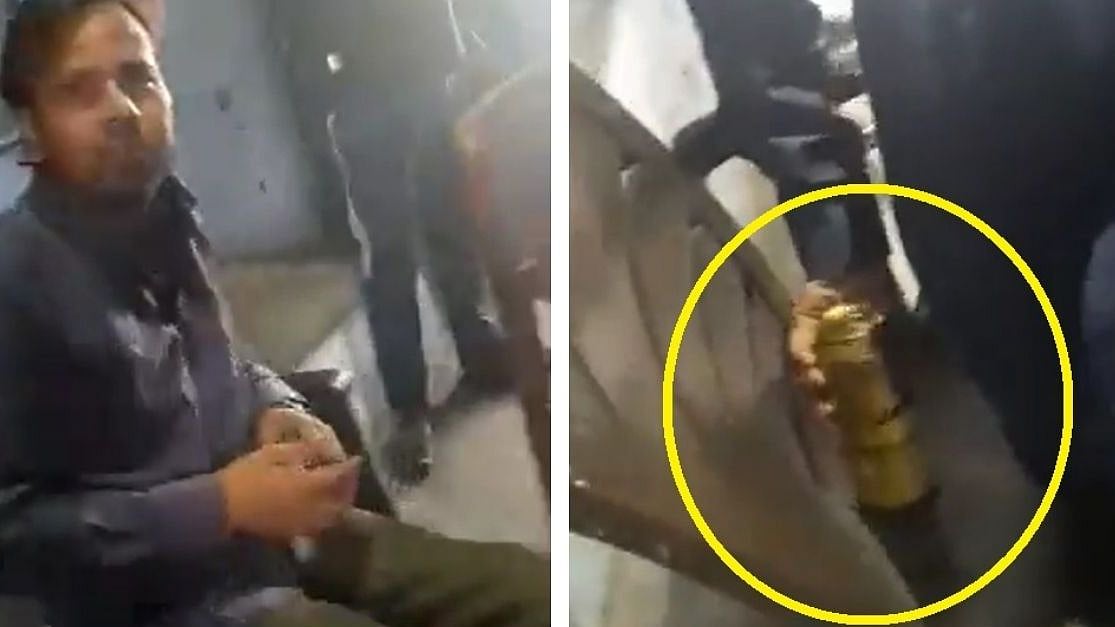 மது குடித்துக் கொண்டே மாணவர்களுக்கு பாடம் எடுத்த ஆசிரியர்.. BJP ஆளும் உ.பி-யில் நடந்த அவலம்!