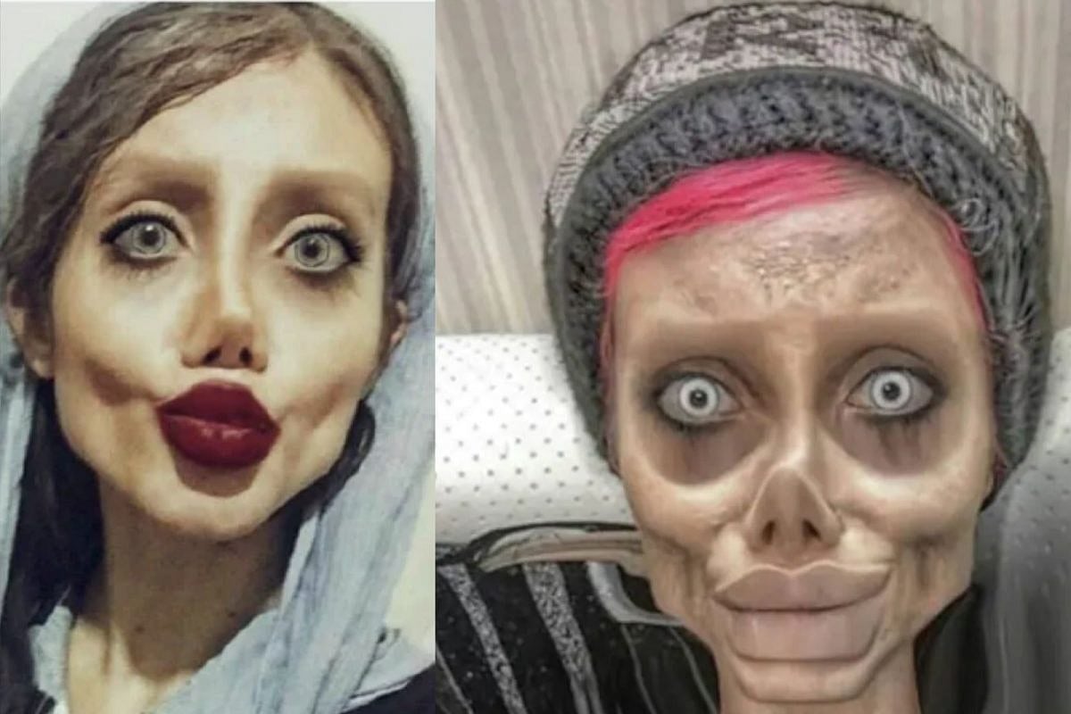 உலகை பயமுறுத்திய Zombie ஏஞ்சலினா ஜோலியின் உண்மை முகம் இதுவா?-ஈரான் பெண்ணின் அழகை கண்டு வியந்த நெட்டிசன்ஸ்