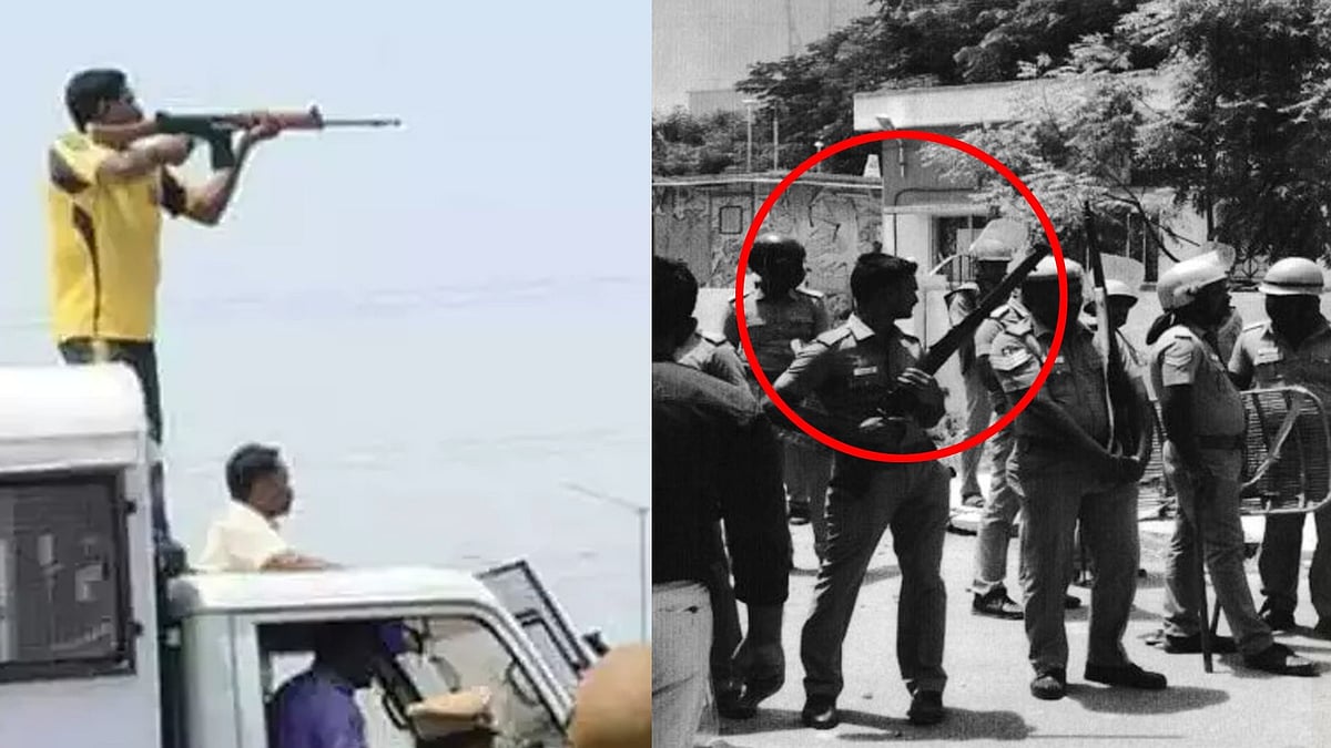 தூத்துக்குடி துப்பாக்கிச்சூடு.. 4 காவலர்கள் சஸ்பெண்ட் :  நடவடிக்கை எடுக்க துவங்கிய தமிழ்நாடு அரசு!