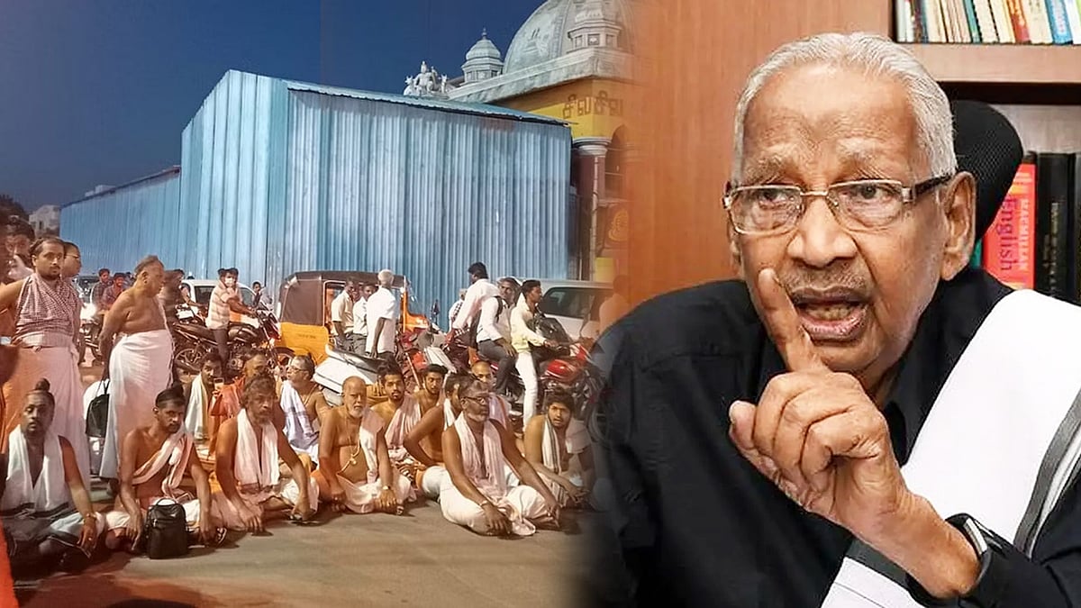 "குழந்தைத் திருமணம் கிரிமினல் குற்றமே".. தீட்சதர்களின் போராட்டத்திற்கு கி.வீரமணி கண்டனம்!