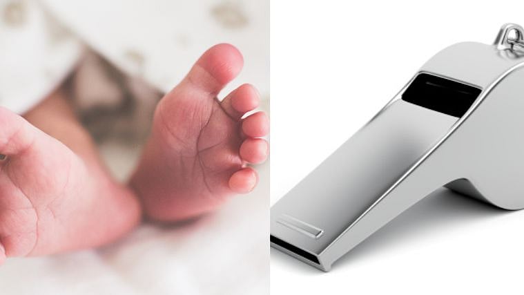 தின்பண்டம் என நினைத்து விசிலை விழுங்கிய குழந்தை.. தாய் கண்முன்னே நடந்த கொடூரம்!