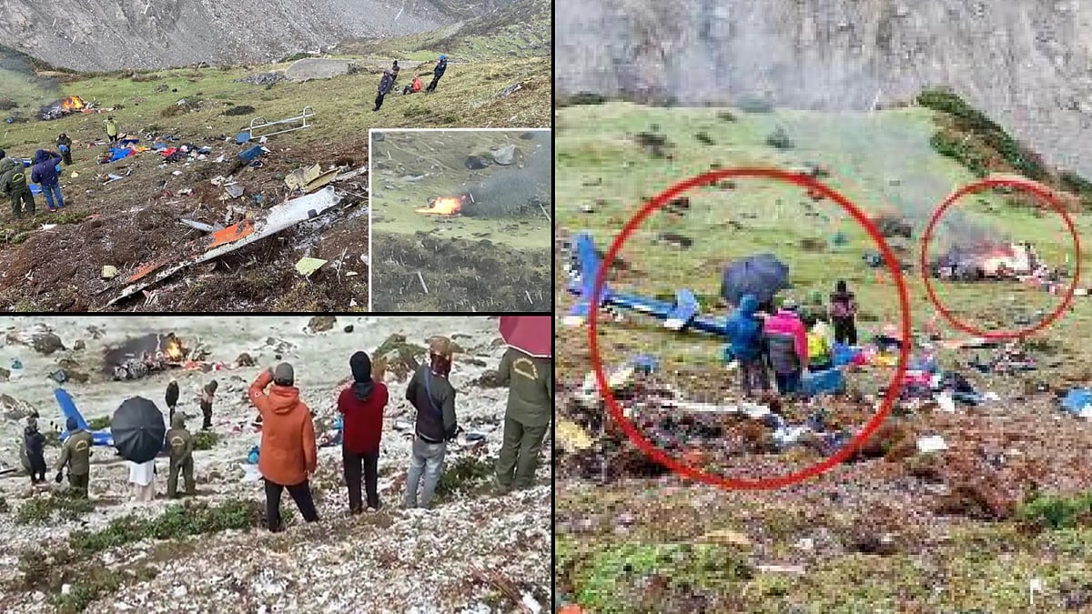 கேதார்நாத் ஹெலிகாப்டர் விபத்து.. உயிரிழந்தவர்களில் 3 பேர் தமிழர்கள்.. - உத்தரகாண்ட் காவல்துறை தகவல் !