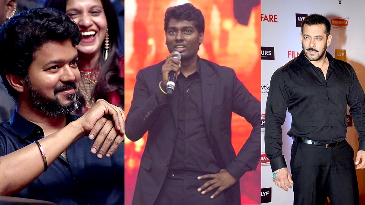 ஷாரூக்கானை தொடர்ந்து சல்மான் கான் ? - விஜய் படத்தை விட்டு பாலிவுட்டுக்கு செல்கிறாரா இயக்குநர் அட்லீ ?