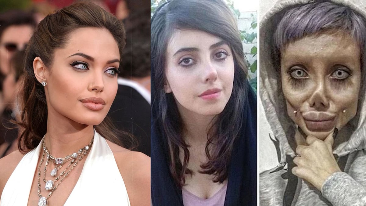 உலகை பயமுறுத்திய Zombie ஏஞ்சலினா ஜோலியின் உண்மை முகம் இதுவா?-ஈரான் பெண்ணின் அழகை கண்டு வியந்த நெட்டிசன்ஸ்