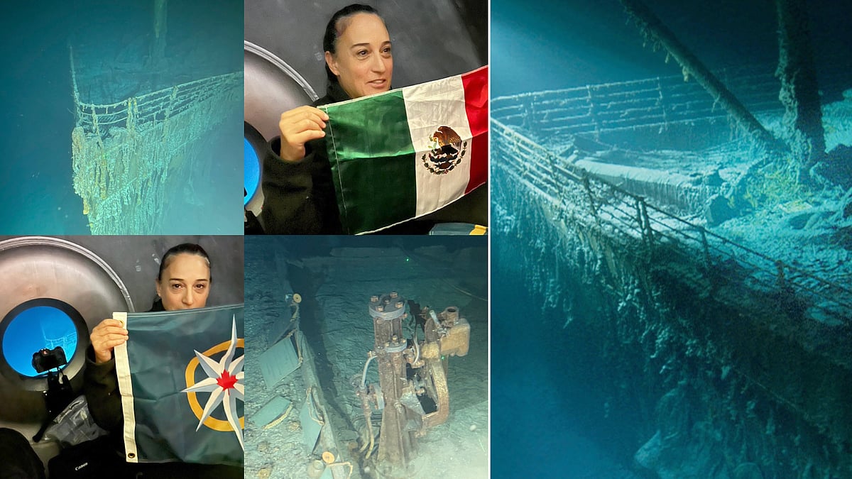 "டைட்டானிக் கப்பலுக்காக திருமணம் கூட செய்யவில்லை.." - 30 ஆண்டு கனவை நினைவாக்கிய பெண் !