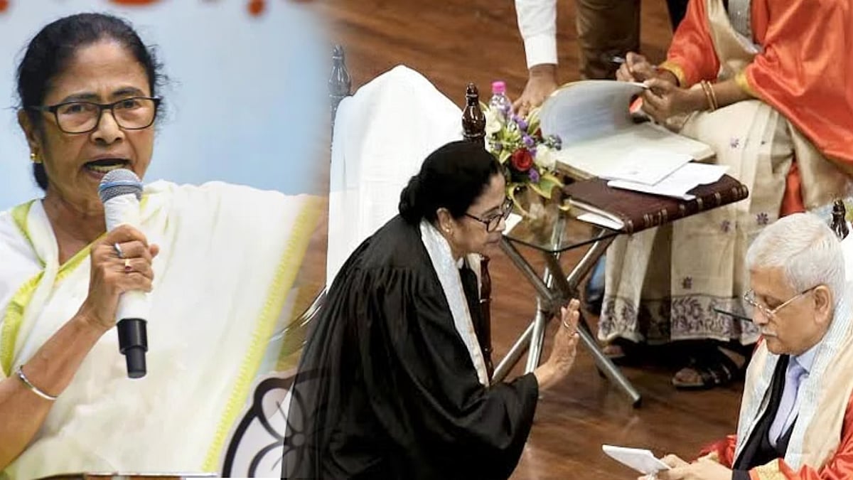 “இது நாட்டிற்கே கேடு விளைவிக்கும்..” - தலைமை நீதிபதி இருந்த மேடையில் எச்சரிக்கை விடுத்த மம்தா பானர்ஜி !