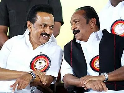 "சகோதரர் மு.க.ஸ்டாலின் மீண்டும் திமுக தலைவராக தேர்ந்தெடுக்கப்பட்டதில் மிகுந்த மகிழ்ச்சி அடைகிறேன்" -வைகோ!