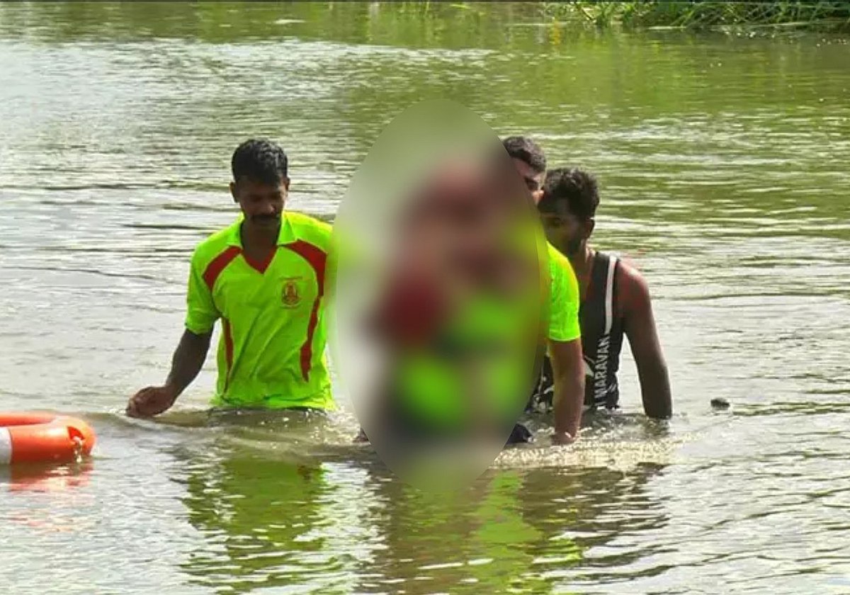 4 வயது மகளை மீட்க கைக்குழந்தையோடு ஆற்றில் குதித்த தாய்.. நீரில் மூழ்கிய குழந்தைகளுக்கு நேர்ந்த துயரம் !