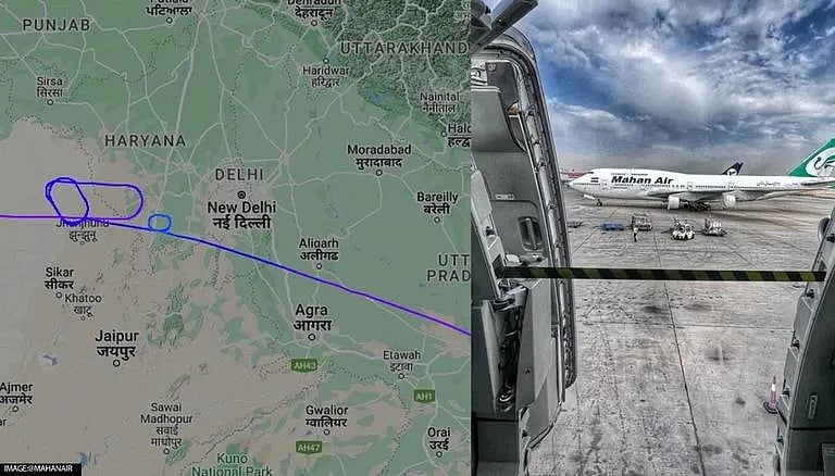 இந்திய வான்எல்லையில் விமானத்துக்கு வெடிகுண்டு மிரட்டல்.. துரிதமாக செயல்பட்ட இந்திய விமானப்படை !