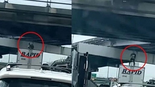 வீடியோ எடுத்தபடி 18 சக்கரம் கொண்ட டிரக் மேல் நடனமாடிய இளைஞர்.. நொடிபொழுதில்  உயிரிழந்த சோகம்!