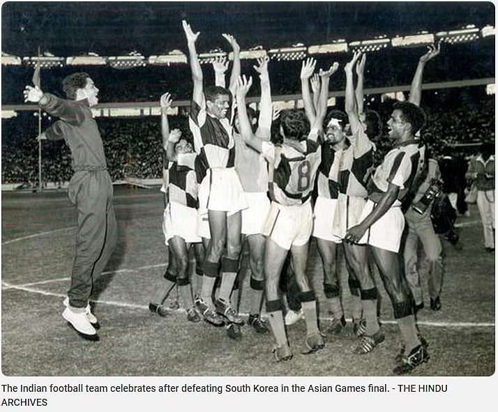 ஆசிய விளையாட்டில் தங்கம்.. ஒலிம்பிக்கில் 4-ம் இடம்.. இந்திய கால்பந்தின் பொற்காலம் பற்றி தெரியுமா ?