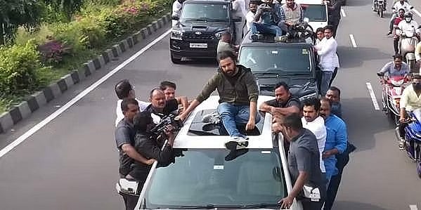 ஆறுதல் கூற கார் மீது ஏறி மாஸாக சென்ற பவன்கல்யாண்.. இறுதியில் நேர்ந்த சோகம் !