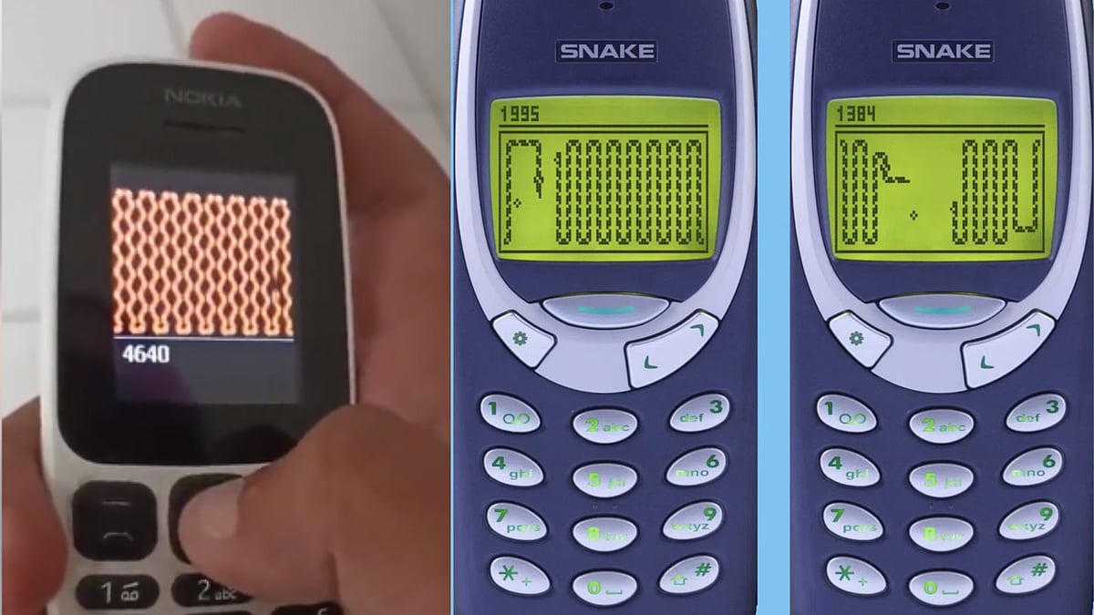 அடேங்கப்பா..'Snake'கேம் கடைசி லெவல் இப்படித்தான் இருக்குமா? 90's கிட்ஸ்களே இந்த வீடியோவை தவற விடாதீர்கள்!