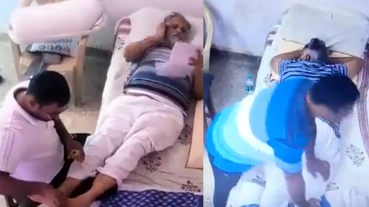 சிறைக்குள் ஆம் ஆத்மி அமைச்சருக்கு தினமும் மசாஜ்.. வெளியான அதிர்ச்சி VIDEO.. எதிர்க்கட்சிகள் கண்டனம்!