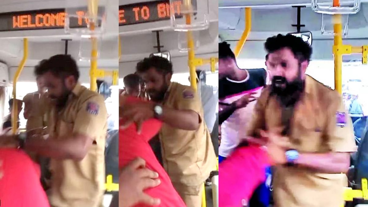 பெங்களூரு: முந்தி செல்வதில் போட்டி.. காதில் இருந்து இரத்தம் வழிய பைக் ஓட்டுநரை தாக்கிய பேருந்து ஓட்டுநர்!