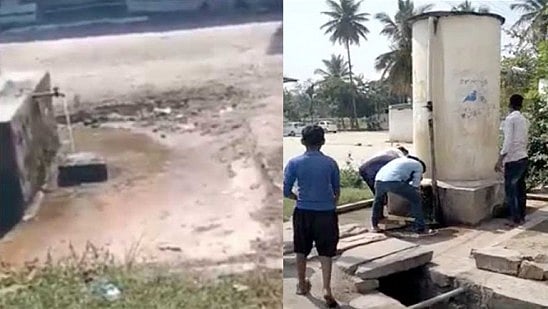 குழாயில் நீர் அருந்திய பட்டியலின பெண்.. தொட்டியை கோமியத்தால் சுத்தம் செய்த கிராமம்.. கர்நாடகாவில் கொடுமை!