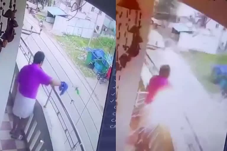 கர்நாடகா : மின்கம்பியில் விழுந்த கைக்குட்டையை எடுக்க சென்ற நபர்.. மின்சாரம் தாக்கி நேர்ந்த சோகம் !