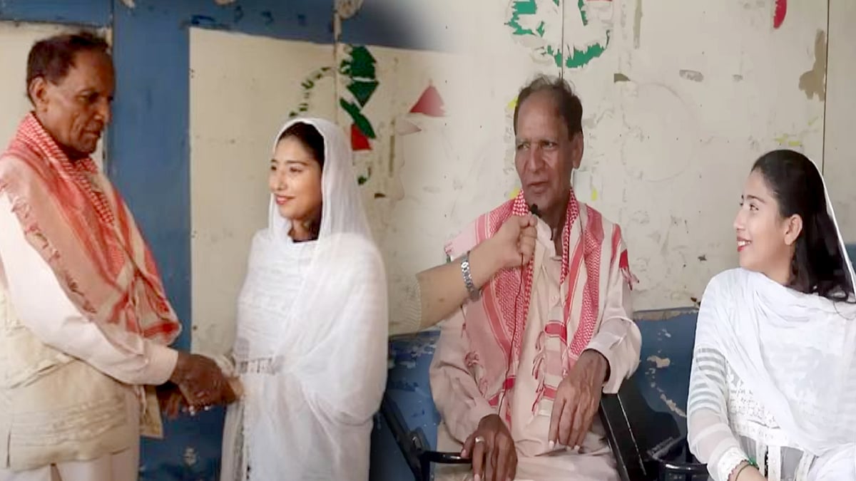 "வாக்கிங் போனால் இப்படி எல்லாம் நடக்குமா?" - 70 வயது முதியவரை மணந்த 19 வயது இளம்பெண்: ஷாக்கான 90ஸ் கிட்ஸ்