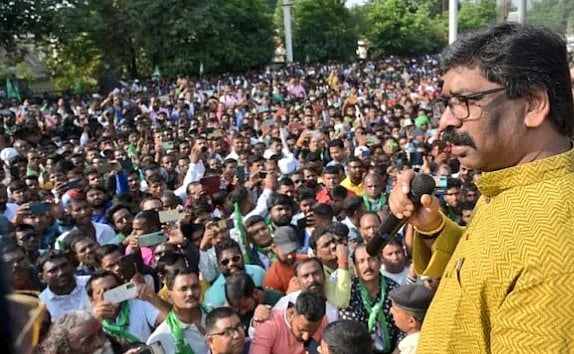 'முடிந்தால் என்னை கைது செய்யுங்கள்'.. அமலாக்கத்துறைக்கு சவால் விட்ட ஜார்கண்ட் முதல்வர் ஹேமந்த் சோரன்!