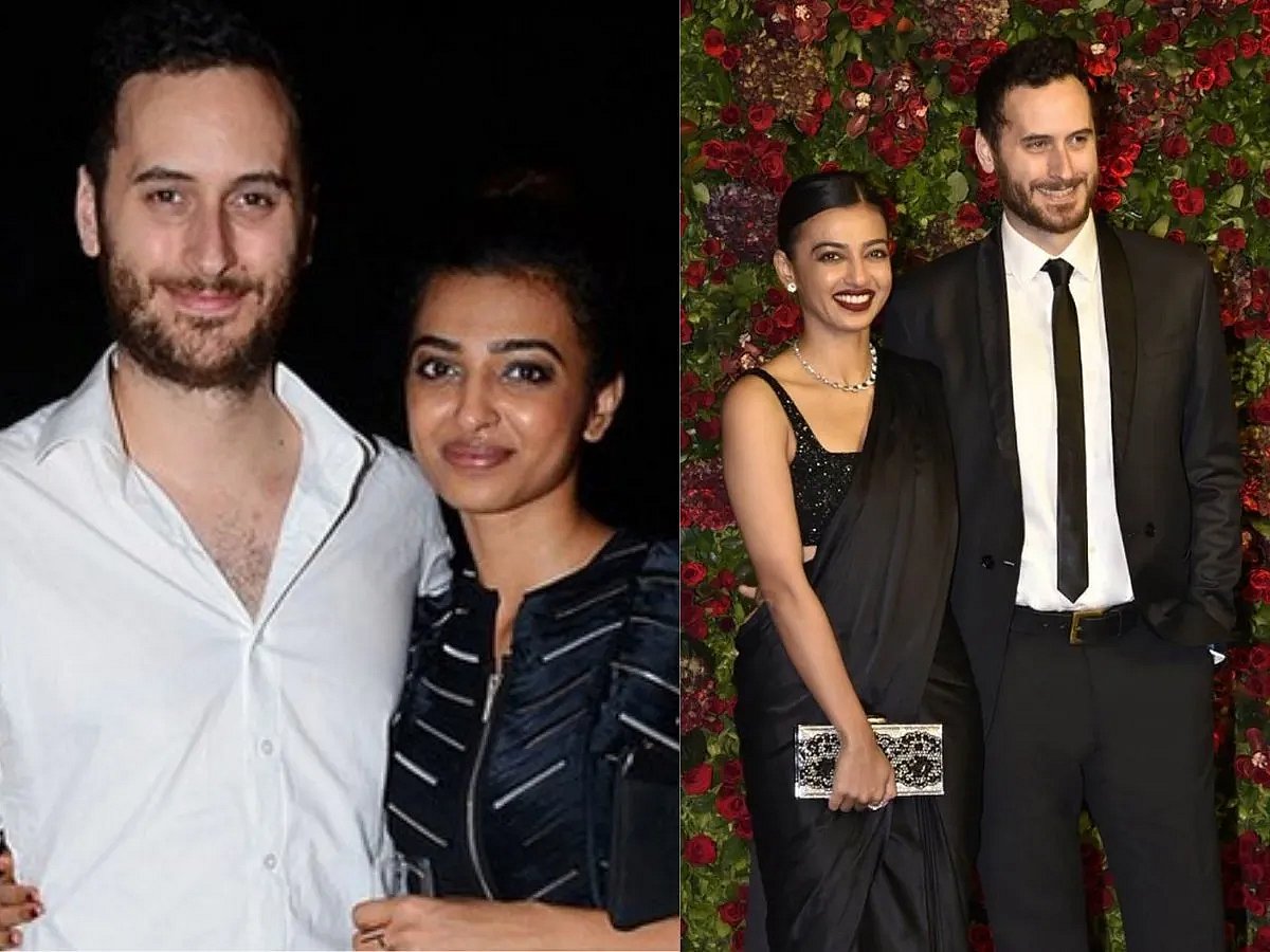 Radhika Apte with her husband Benedict Taylor