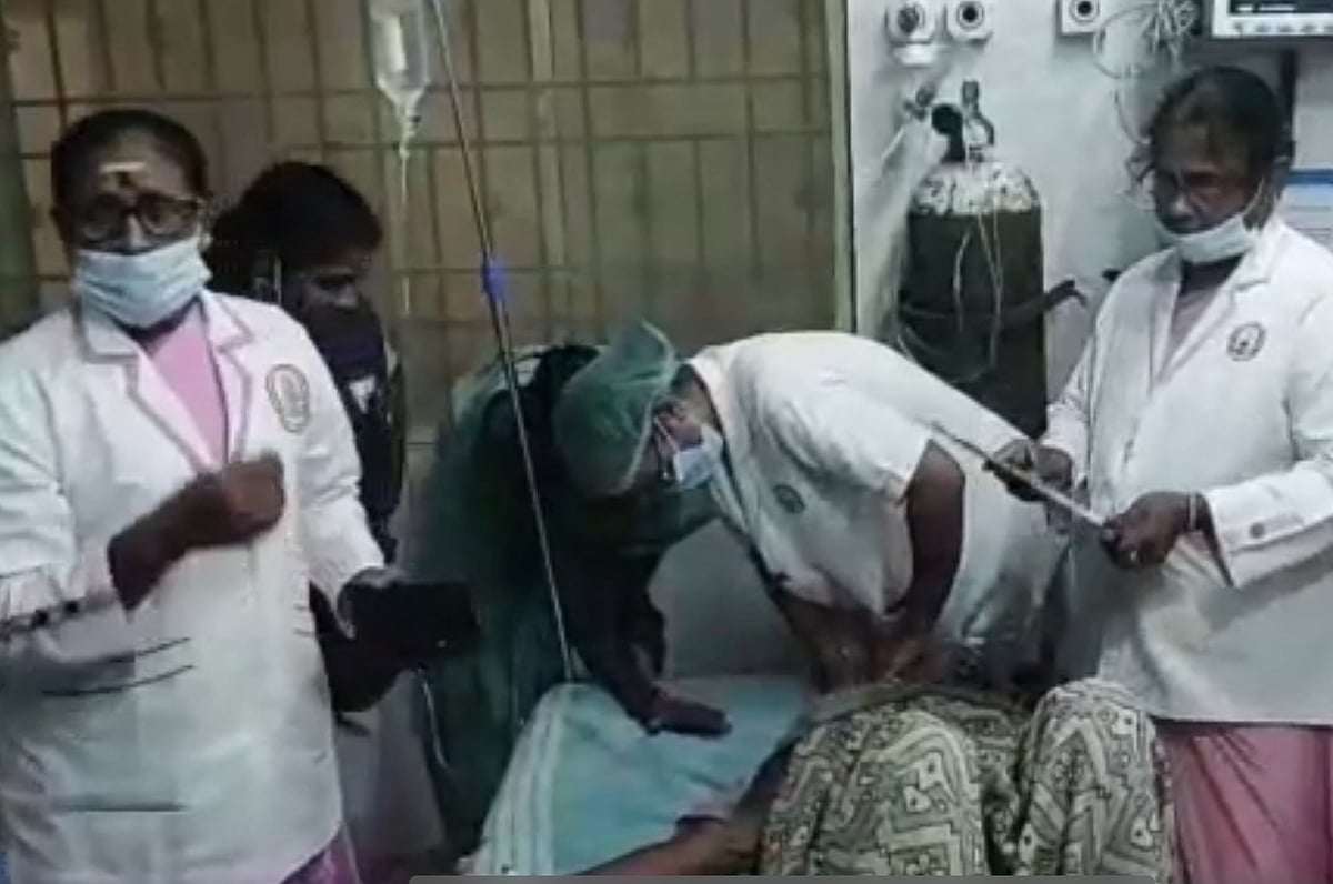 விஷ வண்டு தாக்குதல்.. ஆபத்தான நிலையில் 6 பேர் அரசு மருத்துவமனையில் அனுமதி.. அதிர்ச்சியில் கிராமம் !