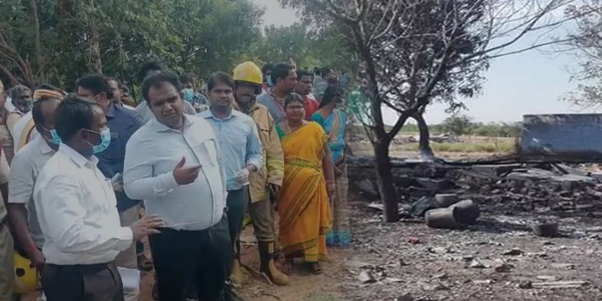 பட்டாசு தொழிற்சாலை விபத்தில் 5 பேர் பலி.. முதலமைச்சர் மு.க.ஸ்டாலின் இரங்கல்: ரூ.5 லட்சம் நிதியுதவி!