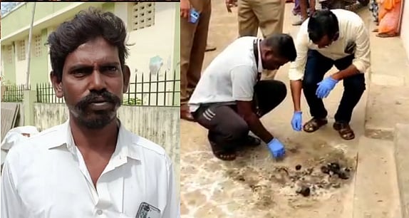 “என் பெயரை எல்லாரும் பேசணும்” : தனது வீட்டுக்கு தானே பெட்ரோல் குண்டு வீசிய இந்து முன்னணி நிர்வாகி கைது !