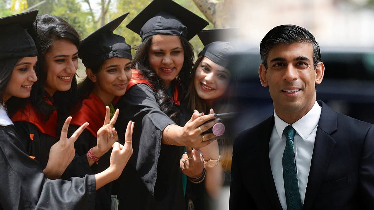 பிரிட்டனின் படிக்க இந்திய மாணவர்களுக்கு கட்டுப்பாடு.. பிரதமரானதும் ஆட்டத்தை தொடங்கிய ரிஷி சுனக் !