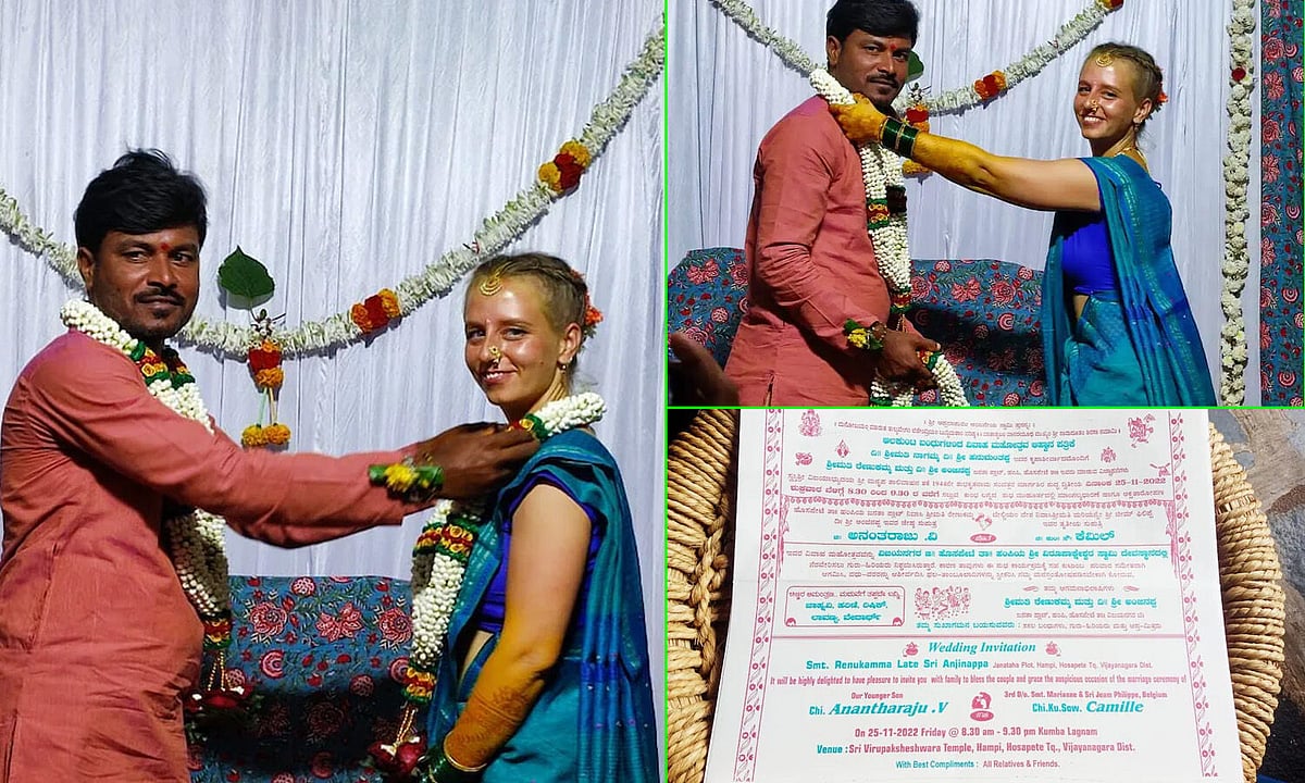 ஆட்டோ டிரைவரை மணந்த பெல்ஜியம் பெண்.. 4 ஆண்டுகளுக்கு முன் சுற்றுலா வந்தபோது மலர்ந்த காதலால் நெகிழ்ச்சி !