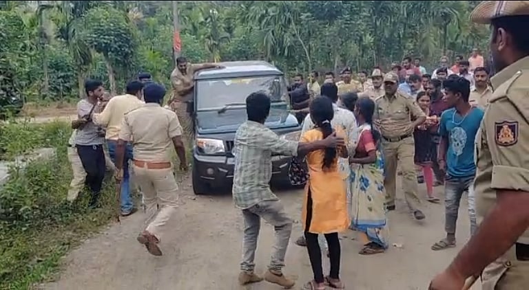 “பெண் உயிரிழப்பு விவகாரம்.. பா.ஜ.க MLA-வை புரட்டி எடுத்த தொகுதி மக்கள்” : தப்பியோடிய ஆதரவாளர்கள் !