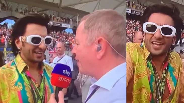 "நீங்கள் யார்?" - பாலிவுட் நடிகரை அதிர வைத்த நபர்.. அலட்டாமல் பொறுமையாக பதிலளித்த ரன்வீர் | Video 